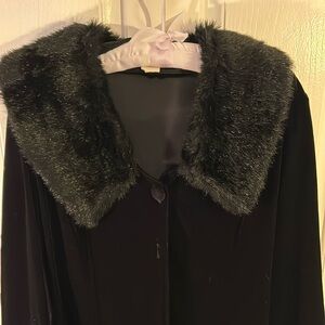 Georgette Vintage velvet coat